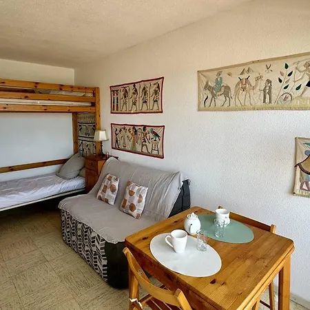 Agreable Avec Terrasse, Acces Plage, Parking Privatif - Fr-1-529-125 Apartamento Le Barcarès